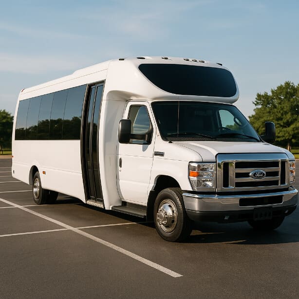 Costa Mesa Shuttle Bus Rentals 20 Passenger Shuttle Bus